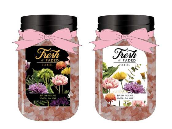 Luxury Pink Himalayan Salt Rose Muscle Relief Soak Epsom