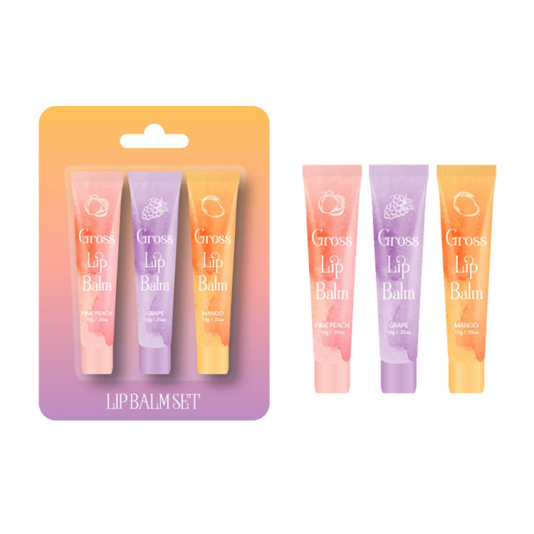 Brilho labial transparente com manteiga de karité e hortelã-pimenta