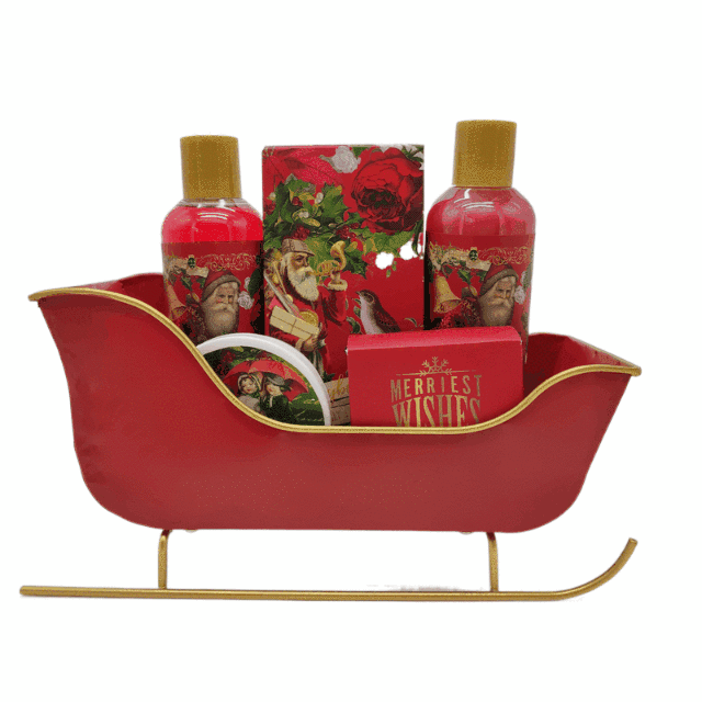 Set regalo di gel doccia alla vaniglia Merry Holiday