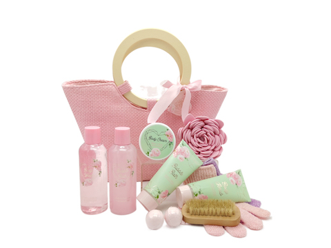 Surprise someone special in your life by creating your own shower gift set!