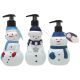 Regalo ng Pasko Snowman Shape Polyresin Hand soap