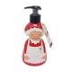 Dispenser per lavaggio a mano Babbo Natale e Mrs Claus