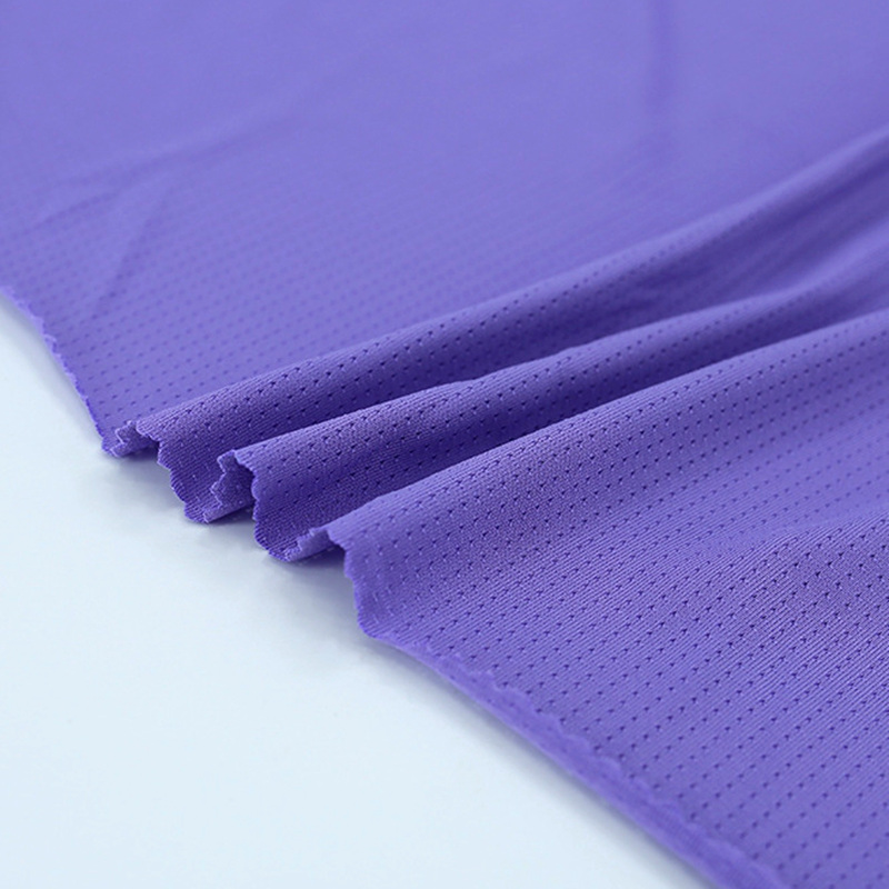 Thick Mesh Jacquard Polyester Spandex Fabric