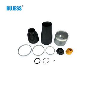 Front Air Spring Rubber Sleeve and Aluminum Boot For Audi Q7 VW Touareg 7P Porsche Cayenne Air Suspension Shock Absorber