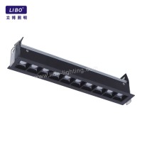 Indoor Recessed Aluminum Fixture Black Downlight