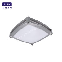 Llum de sostre LED quadrada de níquel setinat regulable CL-02