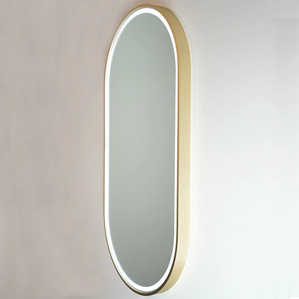 एल्यूमिनियम फ़्रेमयुक्त एलईडी टच मिरर