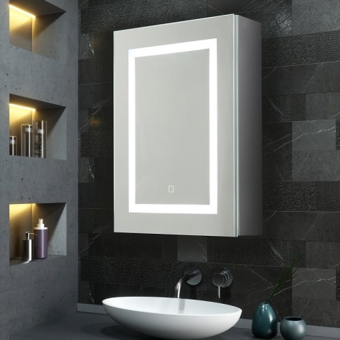 Illuminated Bathroom Mirror Cabinet