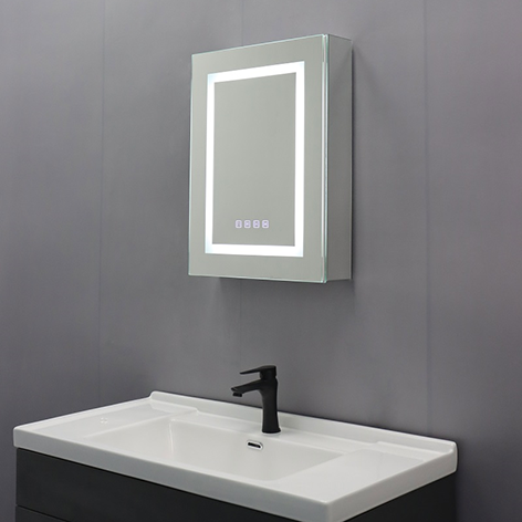 प्रबुद्ध बाथरूम मिरर कैबिनेट