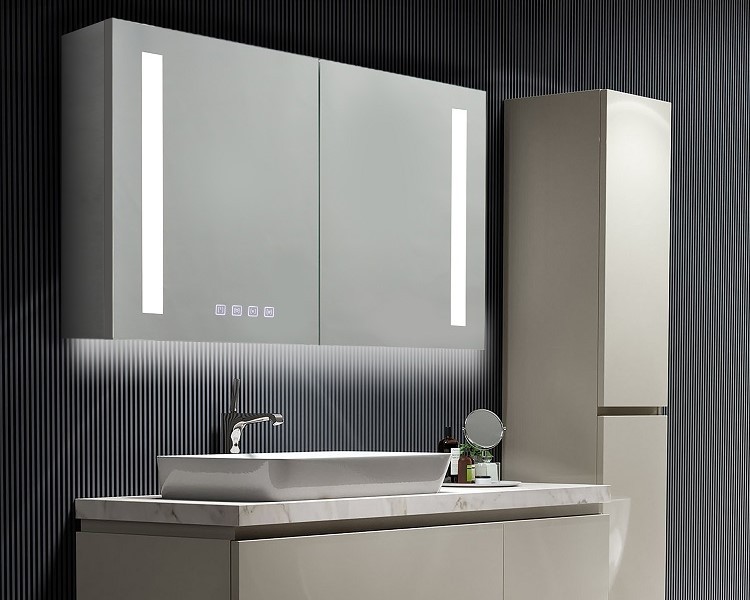 बाथरूम वैनिटी मिरर मेडिसिन कैबिनेट