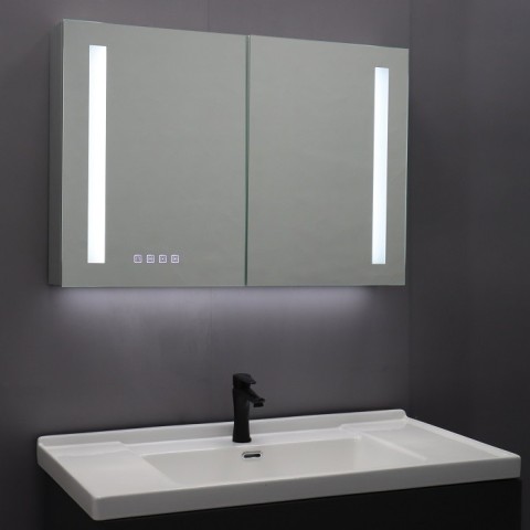 Armoire à pharmacie avec miroir de vanité de salle de bain