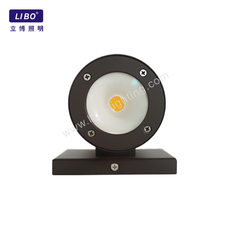 Square Led Outdoor Wall Lamp Modern Garden HO-06