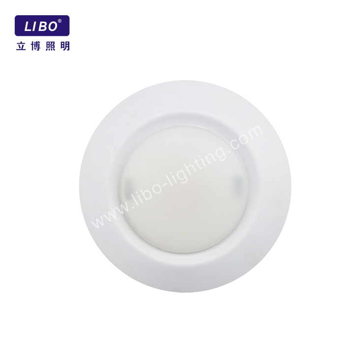 Deflettore in alluminio a basso profilo per luce a disco a LED DL-4-9DCF