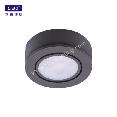 Obrotowa soczewka Aluminiowa lampa LED typu Puck 120 V LUL-10