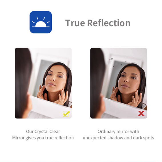 led touch mirror