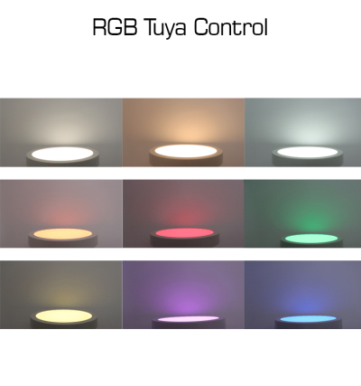 Modernit RGB-värinvaihtovalot WIFI-ohjattavat LED-kattovalot