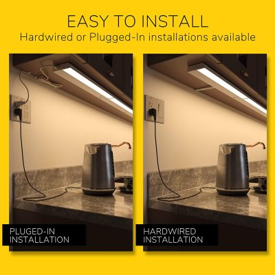 how to install under cabinet lighting?