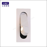 Digit Single Light LED Switched Recessed Reading Light