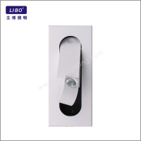 Digit Single Light LED Switched Recessed Reading Light