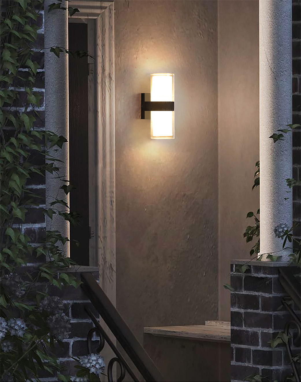 led outdoor wall sconce