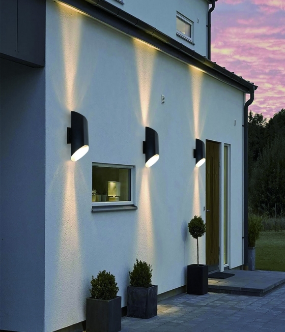 Modern 120V LED Vägglampa från LIBO LIGHTING