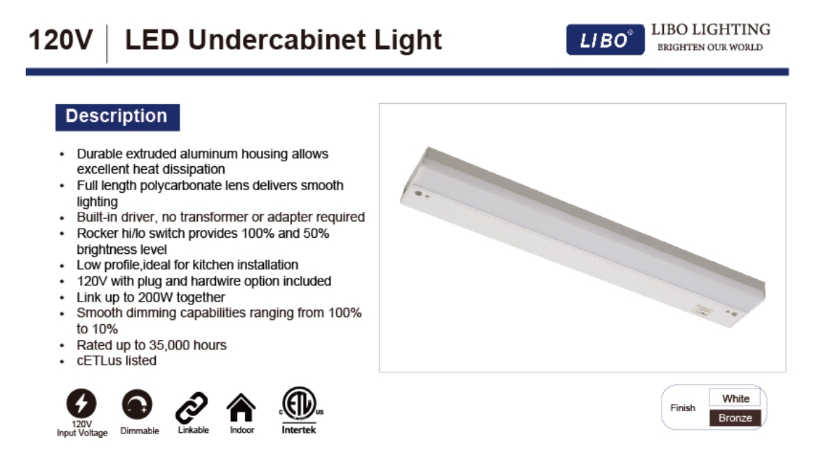 under-cabinet lighting