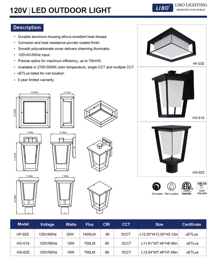 led outdoor light