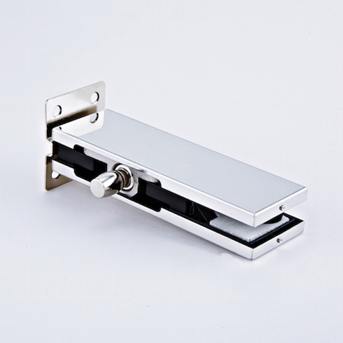 Stainless steel glass door clip aluminum alloy inner core