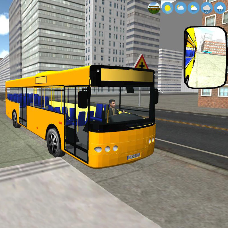 bus driving motion simulator
