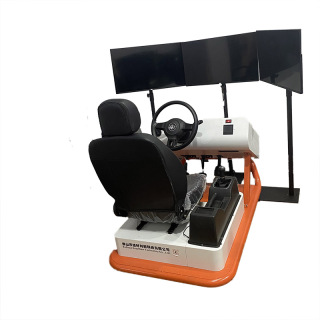 Simulador de conducción de cabina de automóvil del mundo real