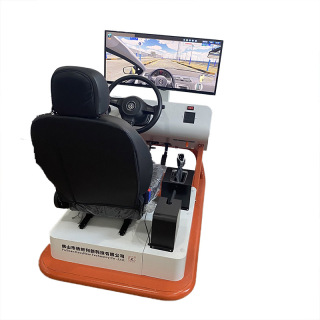 Máquina de simulador de automóvil para que el aprendiz conduzca