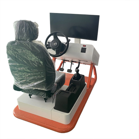 Manual Automobile Driving Simulator Machine