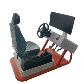 Simulator teaches large vehicle, manual transmission driving > Air Force  Materiel Command > Article Display