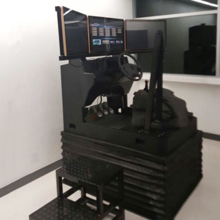 Platform Gerak Simulator Mengemudi Mobil 3 DOF
