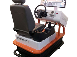 Virtual reality technology and automobile driving simulator