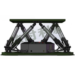 Pangkalan gerakan simulator memandu kereta