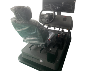 Driving simulator learning how to drive