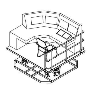 Pangkalan gerak simulator kapal