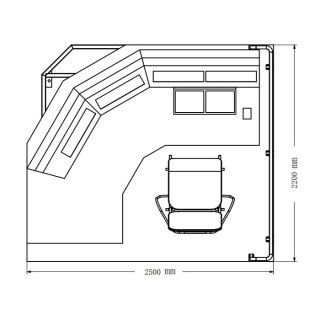 Pangkalan gerak simulator kapal