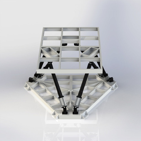 Bán nóng 6 hệ thống chuyển động giả lập DOF