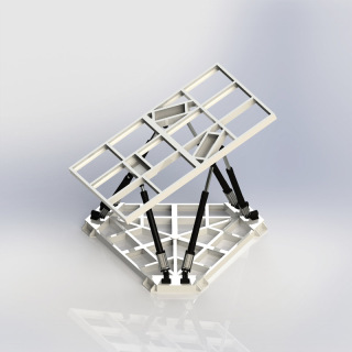 Système de mouvement de simulateur de vente chaude 6 DOF