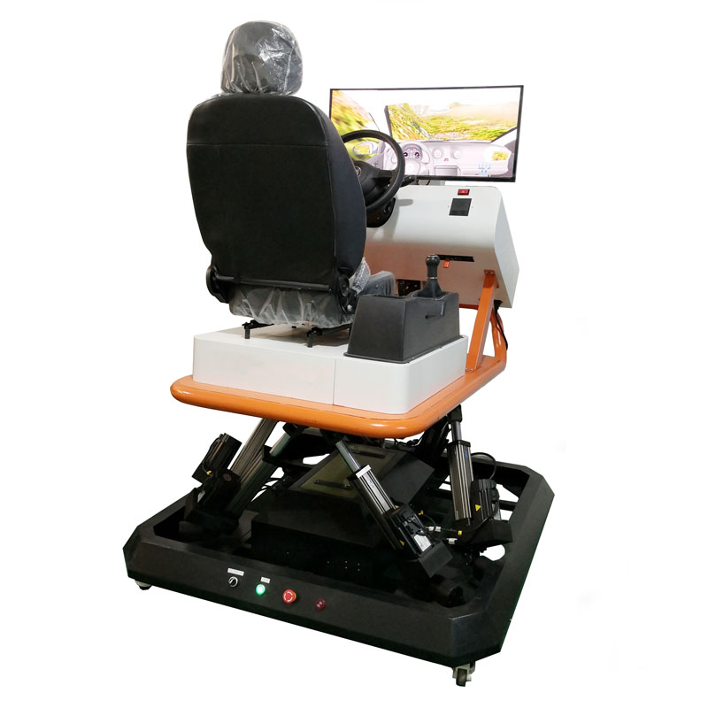 Dynamic driving training simulator