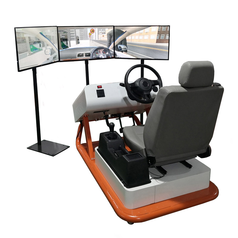 Driving school training simulator
