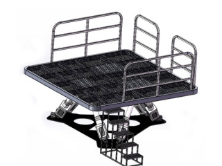 What are the common functions of the six degrees of freedom motion platform?
