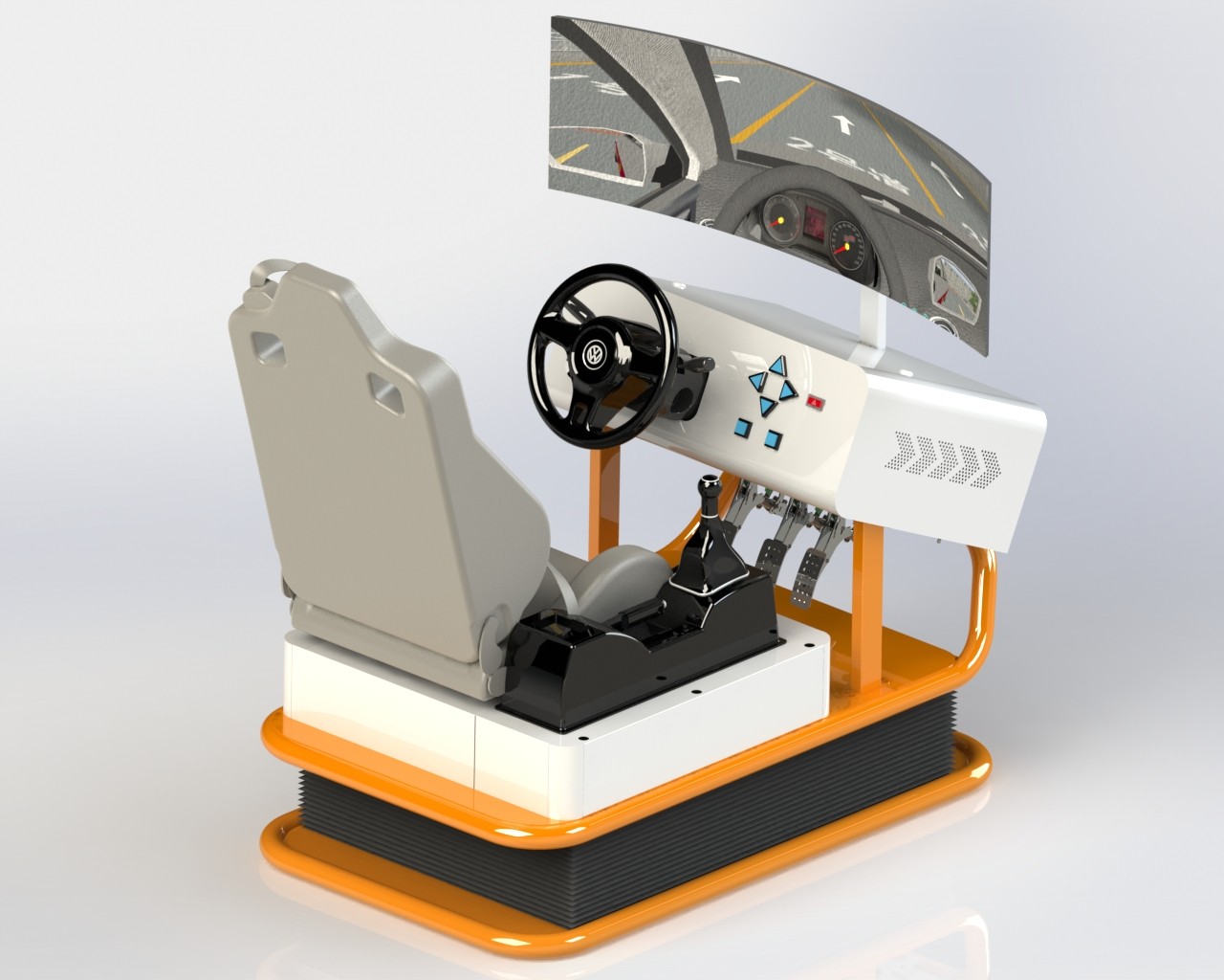 Car driving simulator