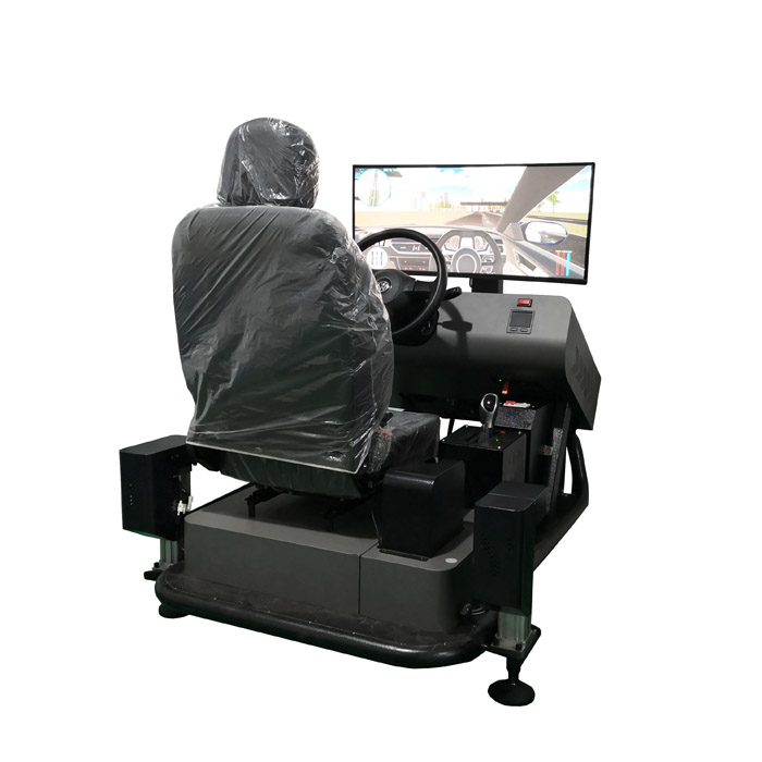 3 DOF dynamic car driving simulator