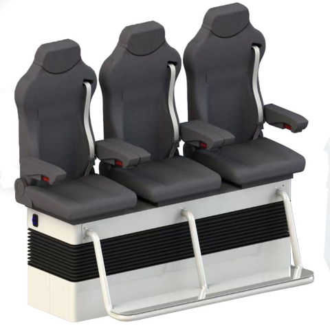 Reduce shaking chair with 3DOF motion platform