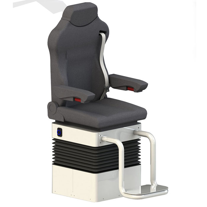 Reduce shaking chair of ship with 3DOF motion platform