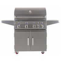 34” cast stainless steel burner BBQ grill CBF4DD