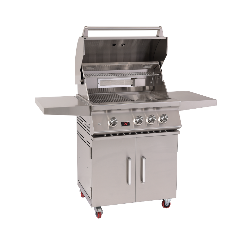 28” cast stainless steel burner BBQ grill CBF3DD